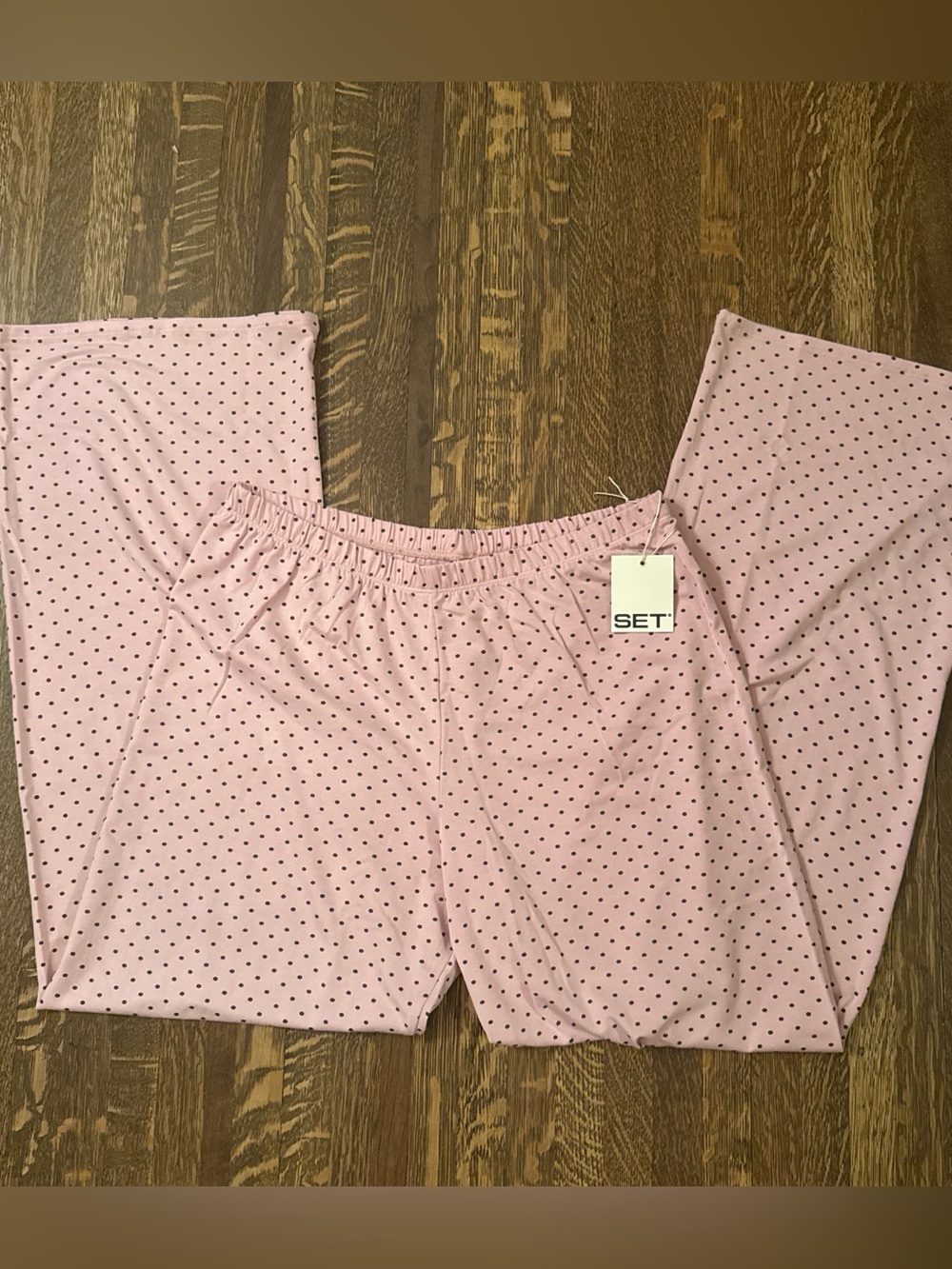 SET Active Polka Dot Sleep Pants in Swirl